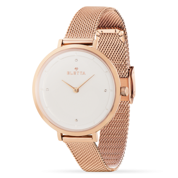 E233ARBEP81_3_4 Relógio Pearl Rose Gold