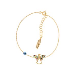 pulseiraecmyangelprata925170g Pulseira Eugénio Campos My Angel