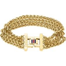 transferir-12 Pulseira Multi Dourada