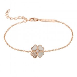 Pulseira Unike Love in Rose Mop Clover