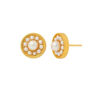 Brincos Majorica Daisy