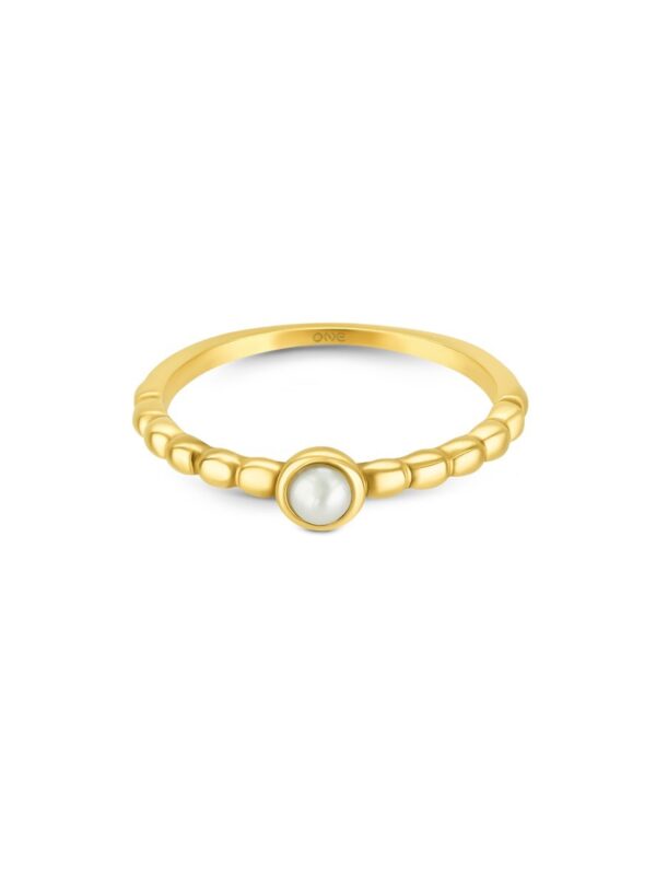 Anel One London 48 Gold