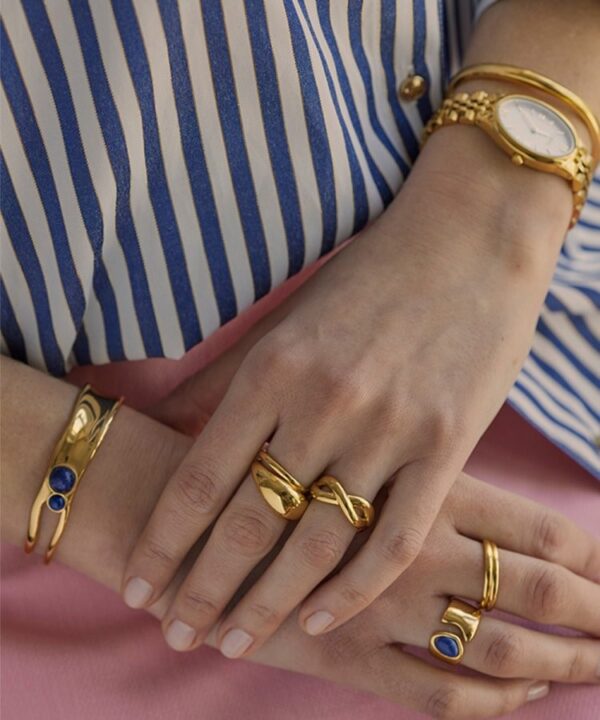 Anel One Element Blue