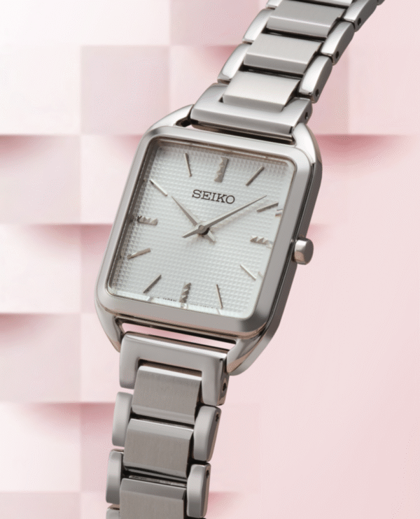 SWR073P1-003-Media-cadarso1200Wx1200H Relógio Seiko Ladies Quadrado Branco