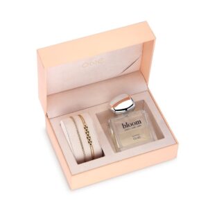 Conjunto One Pulseiras e Perfume Bloom 50ml