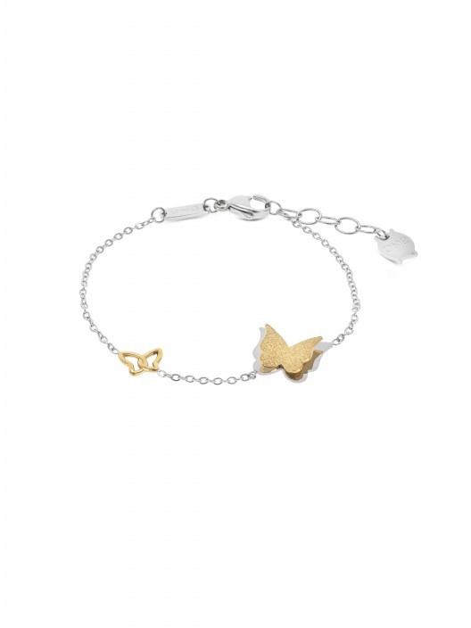 Pulseira Butterfly Bicolor