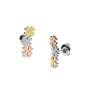 OJLFE023T Brincos Lucky Flower