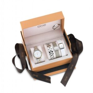 Box Relógio One Jubilant Bicolor