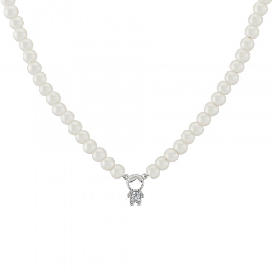 Colar Unike Pérolas Boy