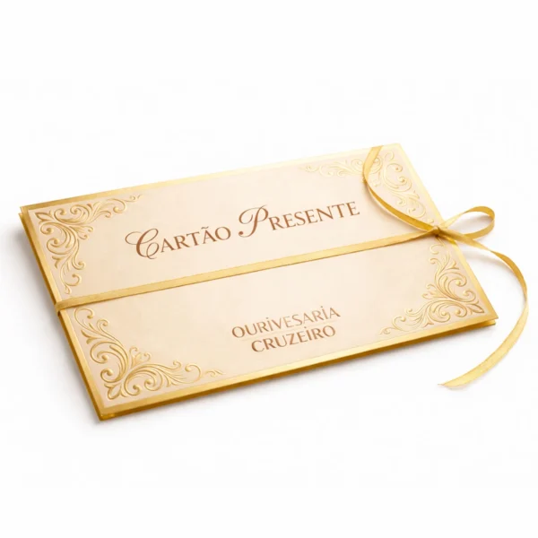 Cartão Presente "Gift Card" Ourivesaria Cruzeiro