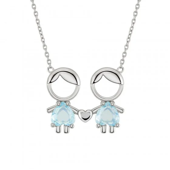 Colar Unike Mum Boy & Boy Blue