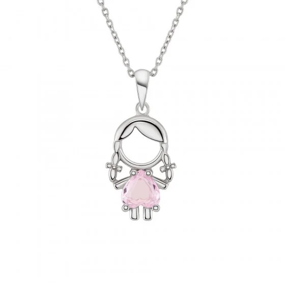 Colar Unike Mum Girl Pink