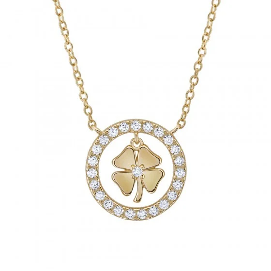 Colar Unike Meaningful Trevo