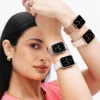 Smartwatch One Frame Rosegold Silicone
