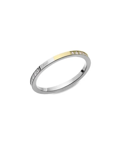 Anel London 25 Silver & Gold