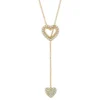 Colar Unike Classy Heart Y Golden