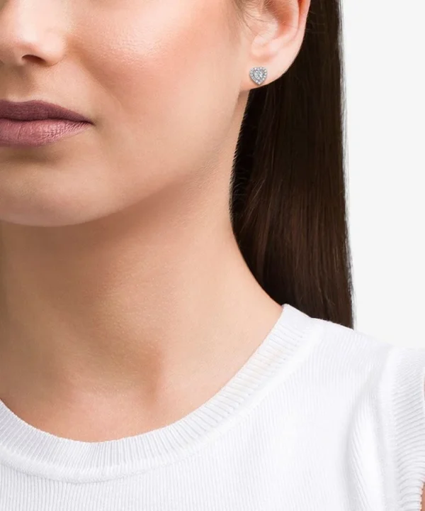 Brincos Unike Solitaire Heart Dia dos Namorados