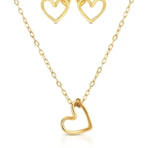 OJSET22G-1 Set Colar & Brincos One Amour