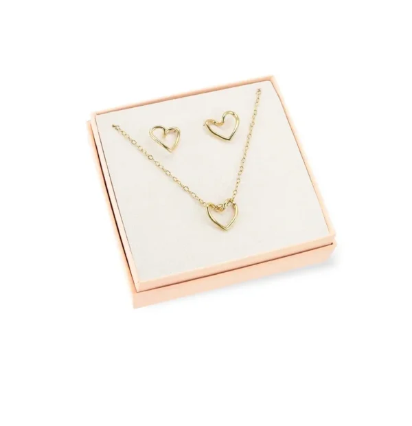 OJSET22G_7 Set Colar & Brincos One Amour