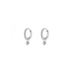 Argolas Unike Pearls Silver II