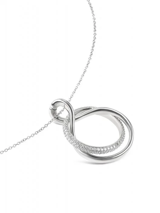 Colar One Silver Frost Crystal