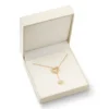 Colar Unike Classy Heart Y Golden