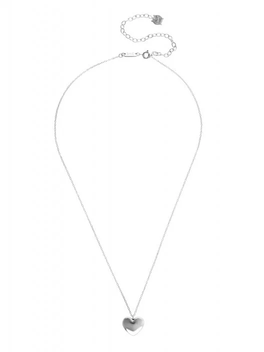 1705428411_4f5786364e7e56469dc08a94d9ec8bad Colar Neckmess Heart Big Silver