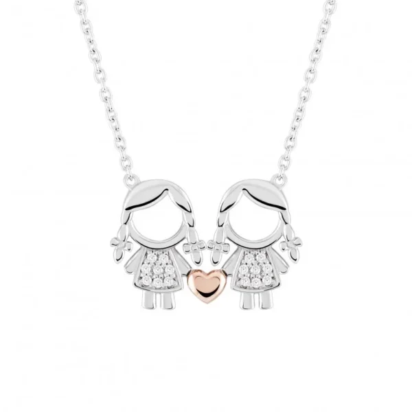 Colar Unike Mum Girl & Girl