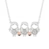 Colar Unike Mum 3 Meninas