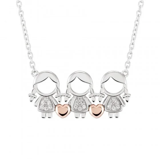 Colar Unike Mum 3 Meninas