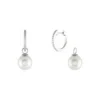 Argolas Unike Classy Pearls 2 in 1