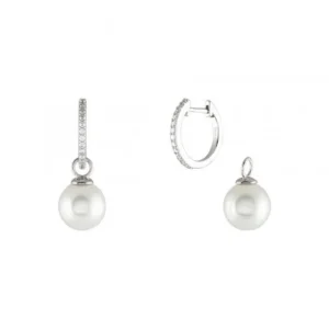 Argolas Unike Classy Pearls 2 in 1