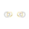 Brincos Unike Classy Two Circles