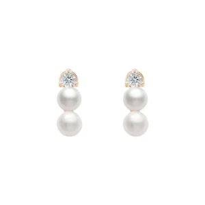Brincos Unike Pearls Gold II