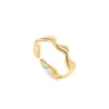 Anel One London 36 Gold