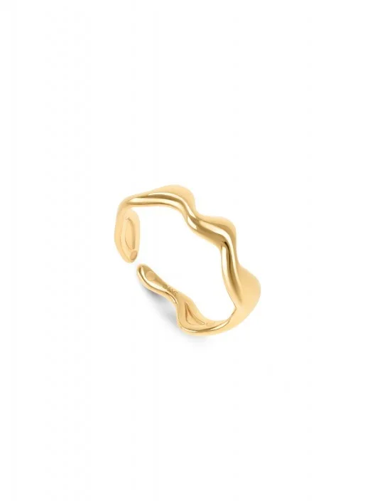 Anel One London 36 Gold