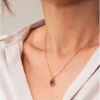 Colar Birthstone Fevereiro - Sabedoria