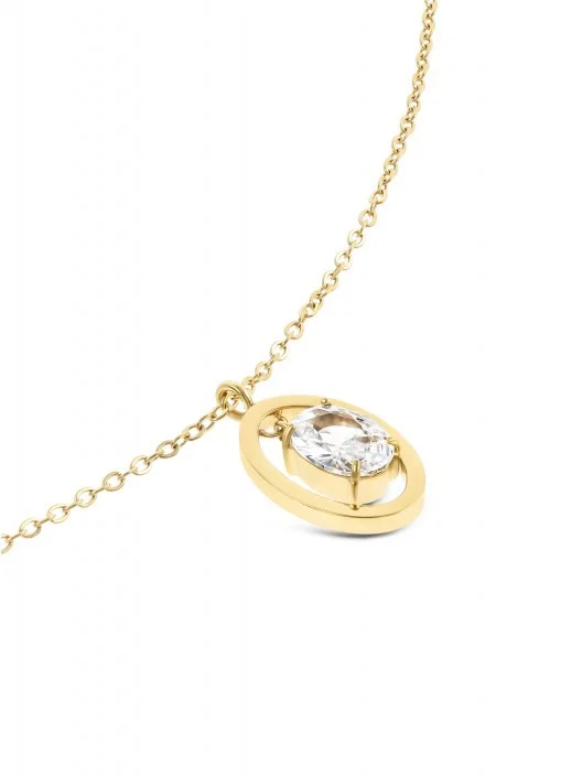 Colar Birthstone Abril - Coragem