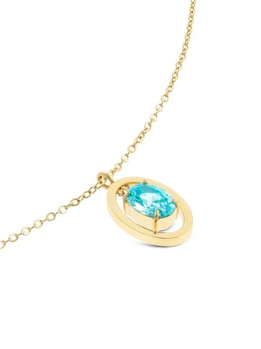 Colar Birthstone Dezembro - Felicidade