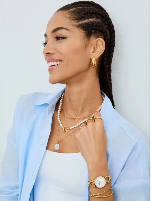 Colar Neckmess Aura Gold