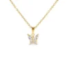 1727885649_7e4a710c88e892998aedcfe15eaca4e1 Colar One Butterfly Crystal Gold