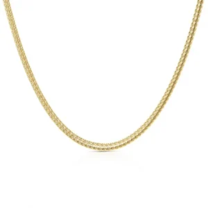 Colar One Energy Master Twisted Duo Gold