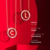 Colar Unike Letra  S