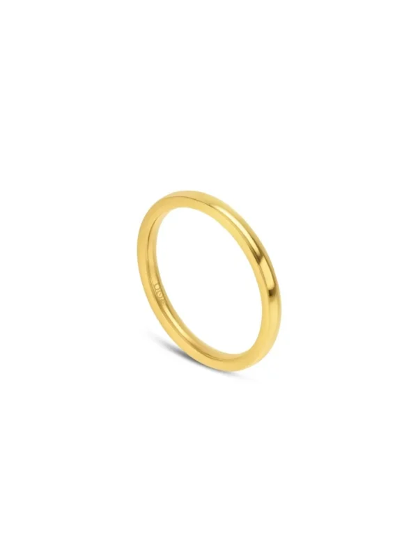 Anel One London 44 Gold