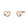 Brincos Unike Love in Rose Heart Solitaire
