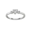 Anel Unike Classy White Heart