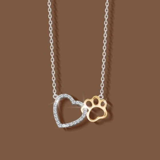 Colar Unike Pet Heart