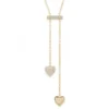 Colar Unike Two Hearts Gold