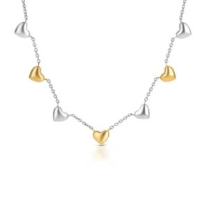 Colar One Crazy Heart Embrace Bicolor