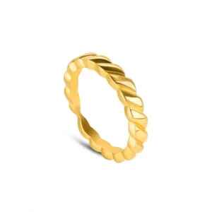 Anel One London 50 Gold